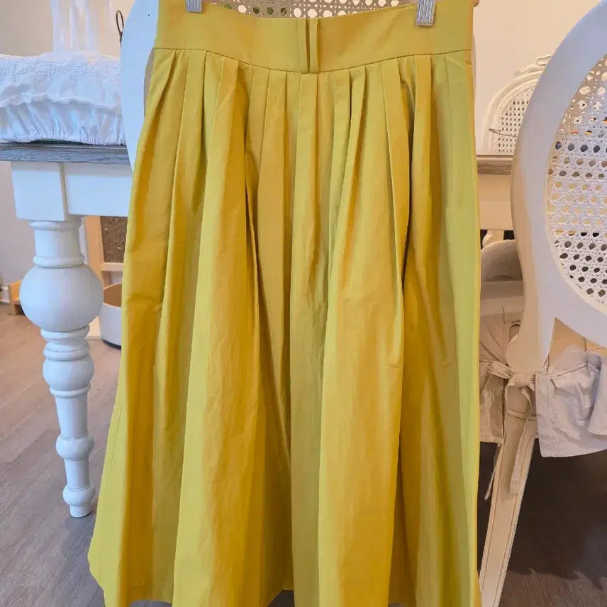 [BUNJANG] Jeju Island Flare Long Skirt / 제주아일랜드 플레어 롱스커트