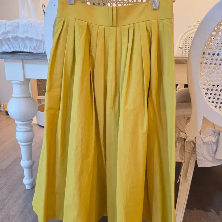 [BUNJANG] Jeju Island Flare Long Skirt / 제주아일랜드 플레어 롱스커트