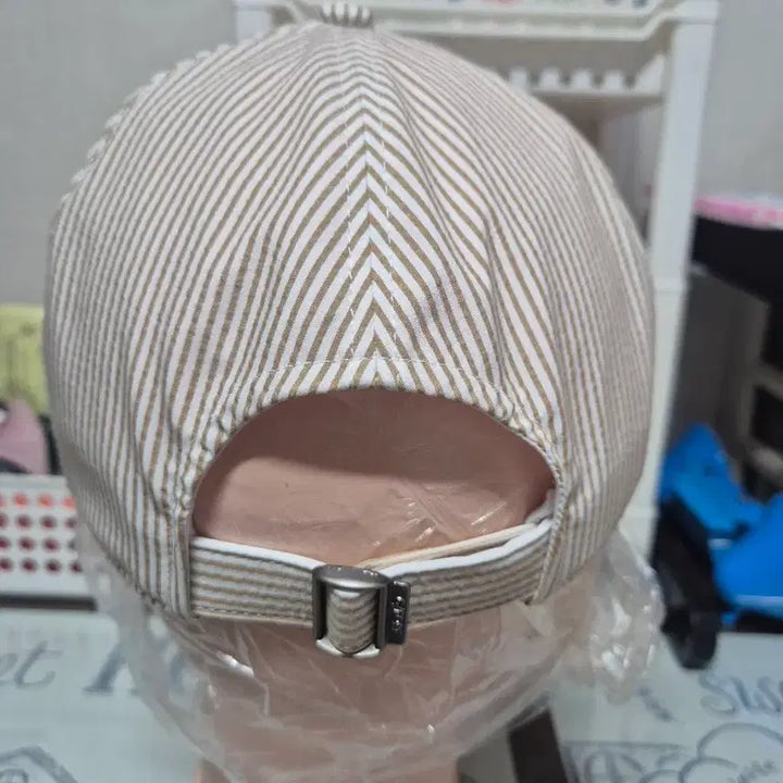 [BUNJANG] G/FORE Striped Ball Cap Hat / 지포어 스트라이프 볼캡 모자