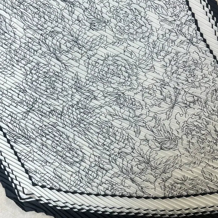 [BUNJANG] Pleated Scarf / 플리츠 스카프