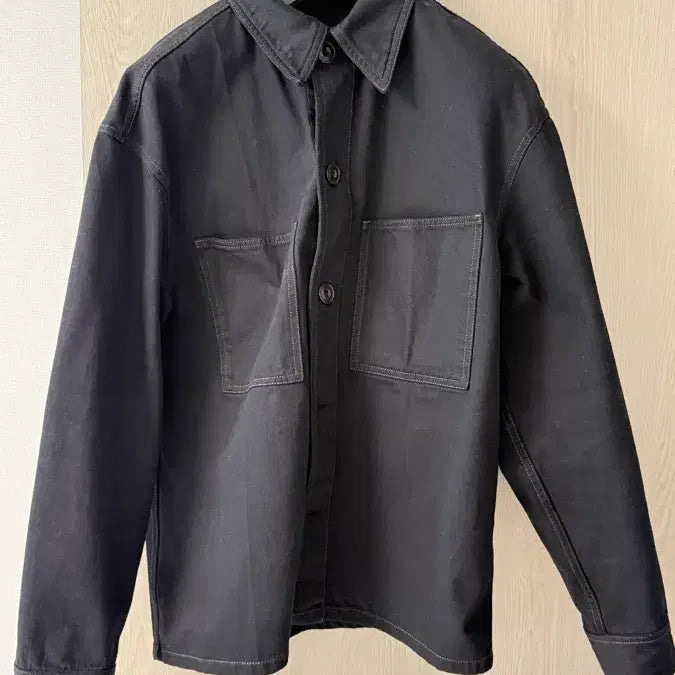 [BUNJANG] Lemaire Black Denim Oversized Shirt Size 50 / 르메르 데님 오버 셔츠 50