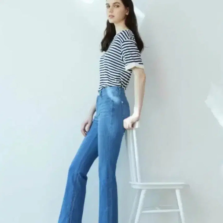 [BUNJANG] Blacky Premium Denim Bootcut Pants / (새상품)블라키 프리미엄 데님 팬츠