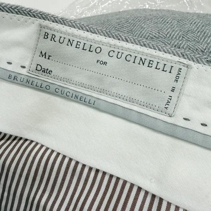 [BUNJANG] Brunello Cucinelli Herringbone Slacks Classic Fit / 50(신제품) 브루넬로 쿠치넬리 헤링본 슬랙스 / 정품 / 클래식 핏