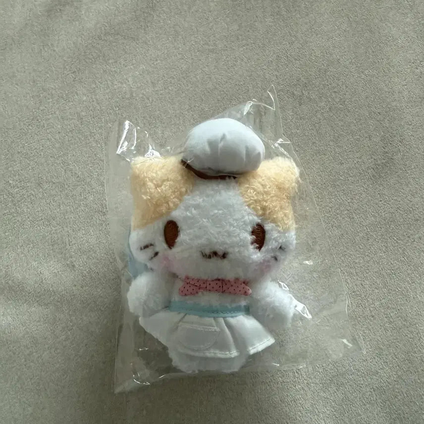 [BUNJANG] Sanrio Marshmallow Chef Mascot Ballchain / 산리오 스핀즈 마슈마로 요리사 미개봉 인형 키링