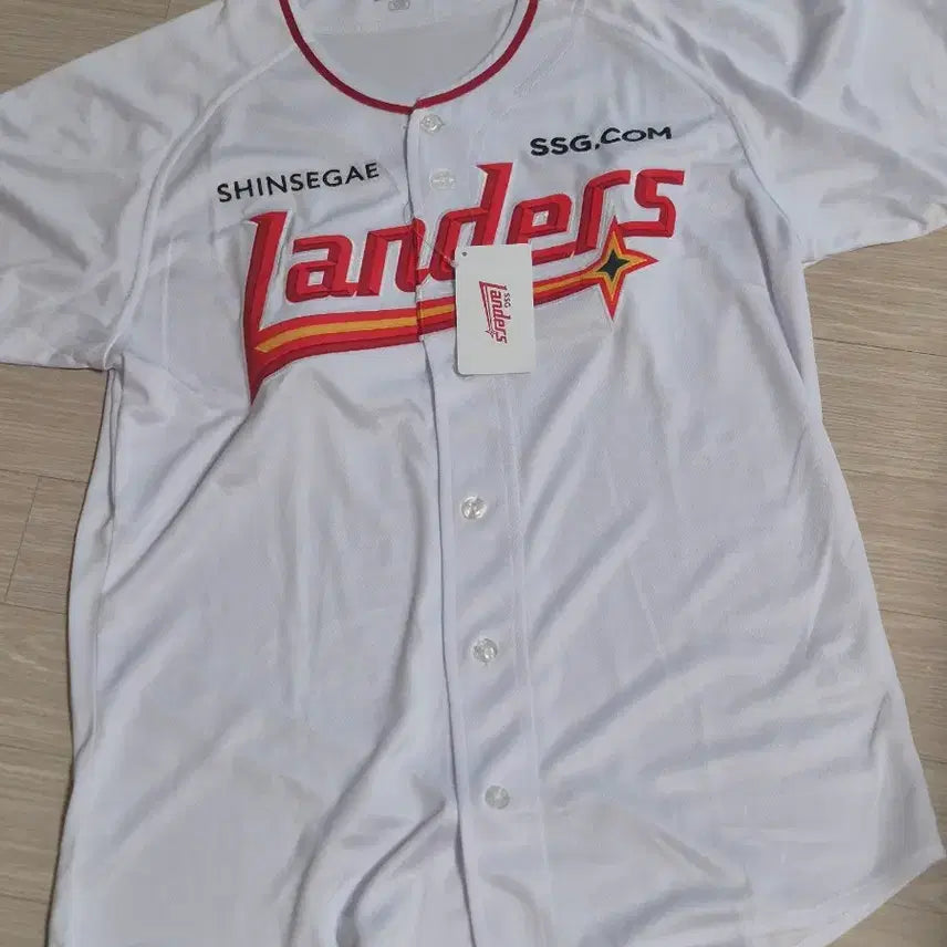 [BUNJANG] SSG Landers Signed Replica Home Baseball Jersey Size 100 / 싸인있음) SSG 랜더스 홈 유니폼 레플리카 100