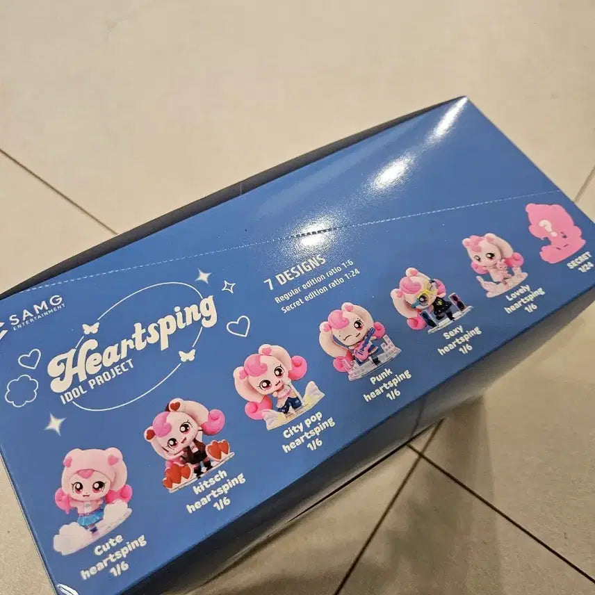 [BUNJANG] Catch Teenieping Hachyuping Idol Project Figure 6-Figure Set (Sealed) / (미개봉) 캐치티니핑 하츄핑 아이돌 프로젝트 피규어 6종 세트