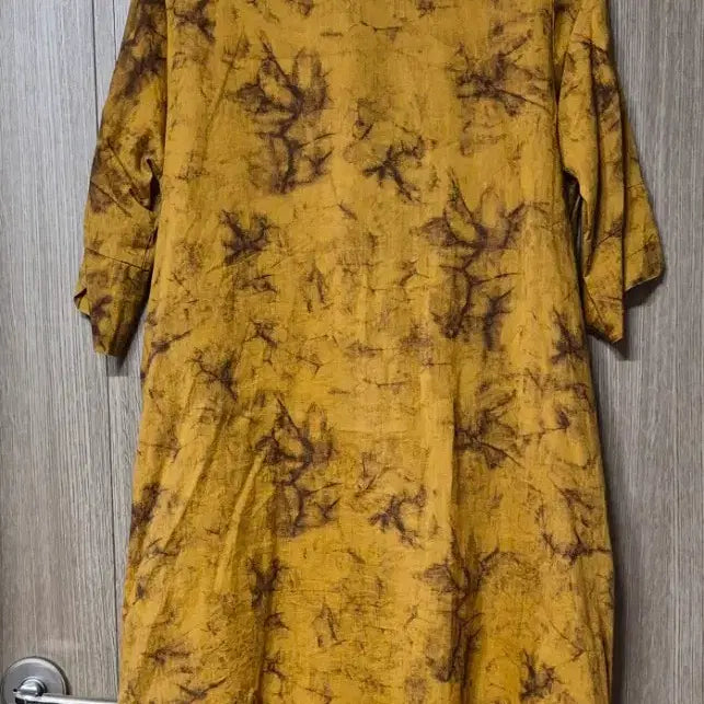 [BUNJANG] Unique Dye Pattern Long Jacket / 마 롱 자켓