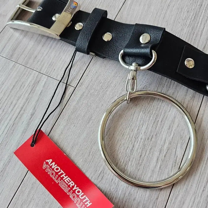 [BUNJANG] Another Youth Leather Ring Belt / 어나더유스 레더 링벨트