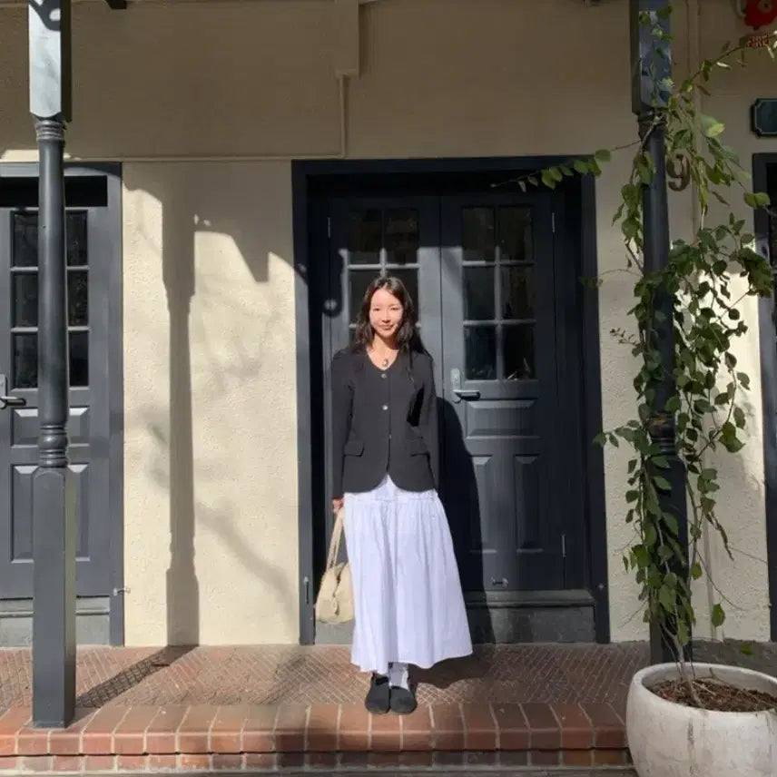 [BUNJANG] MaybeBaby Long Skirt / 메이비베이비 롱스커트