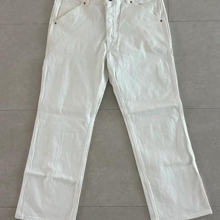 [BUNJANG] PIERCE Work Pants White / (L) 피어스 워크팬츠 화이트