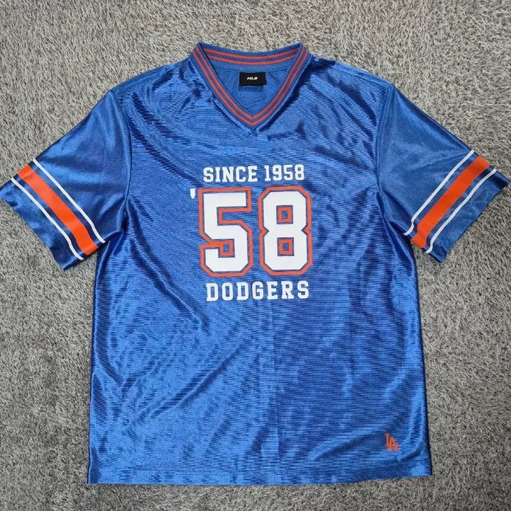 [BUNJANG] MLB LA Dodgers Oversized T-shirt / MLB LA다저스 오버핏 반팔티 M(95)