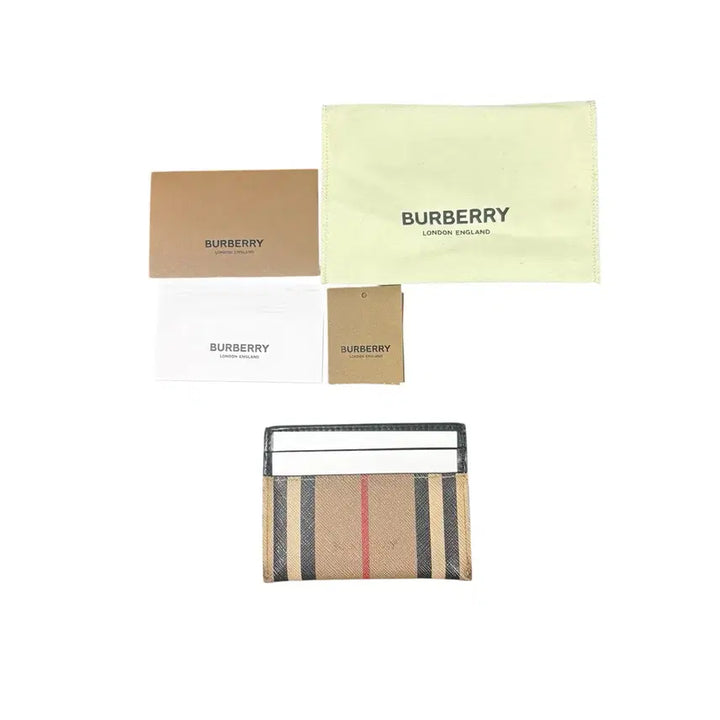 [BUNJANG] Burberry Check Card Holder / [OS] 버버리 카드지갑