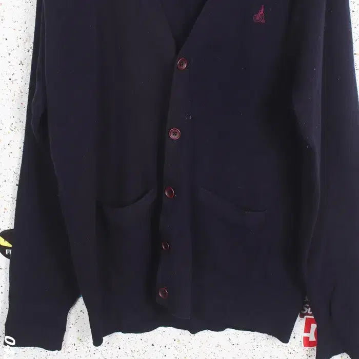 [BUNJANG] Beanpole Classic V-Neck Sweat Cardigan / 남성100/ 빈폴 v넥 클래식 스웻 가디건 nv 4-3