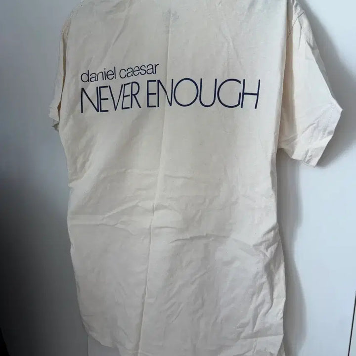 [BUNJANG] Daniel Caesar Never Enough T-Shirt / 다니엘시저 Daniel Caesar NeverEnough 티셔츠