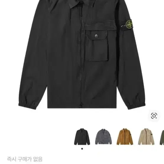 [BUNJANG] Stone Island 107WN Black Overshirt / 스톤아일랜드 107WN 블랙 오버셔츠 (일반ㄱ쟈 24마지막금액)