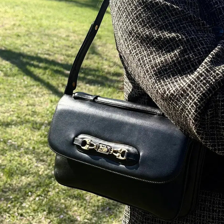 [BUNJANG] Celine Triomphe Shoulder Bag 3-Way / 셀린느 황금마차 숄더백 / 3way