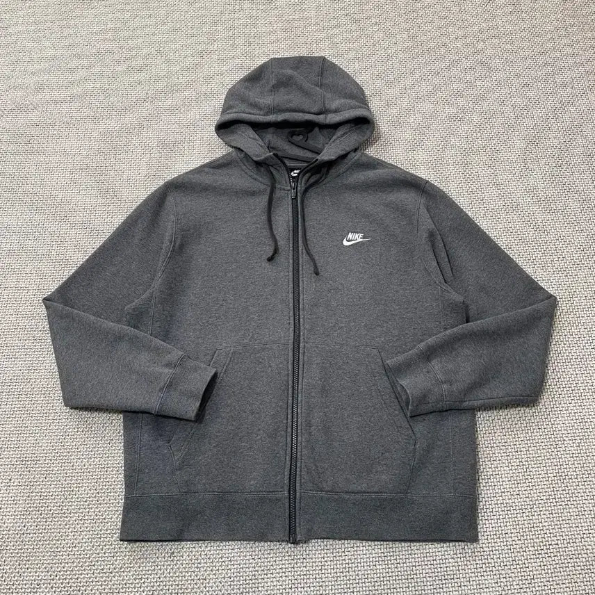 [BUNJANG] Nike Fleece Lined Full Zip Hoodie Jacket / L 나이키 기모 후드집업 자켓 B.6283