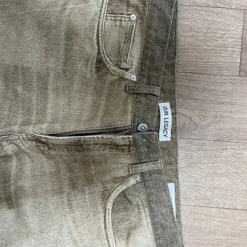 [BUNJANG] Our Legacy Third Cut Digital Dual Sand Trousers / [32] 아워레가시 써드컷 디지털 듀얼 샌드