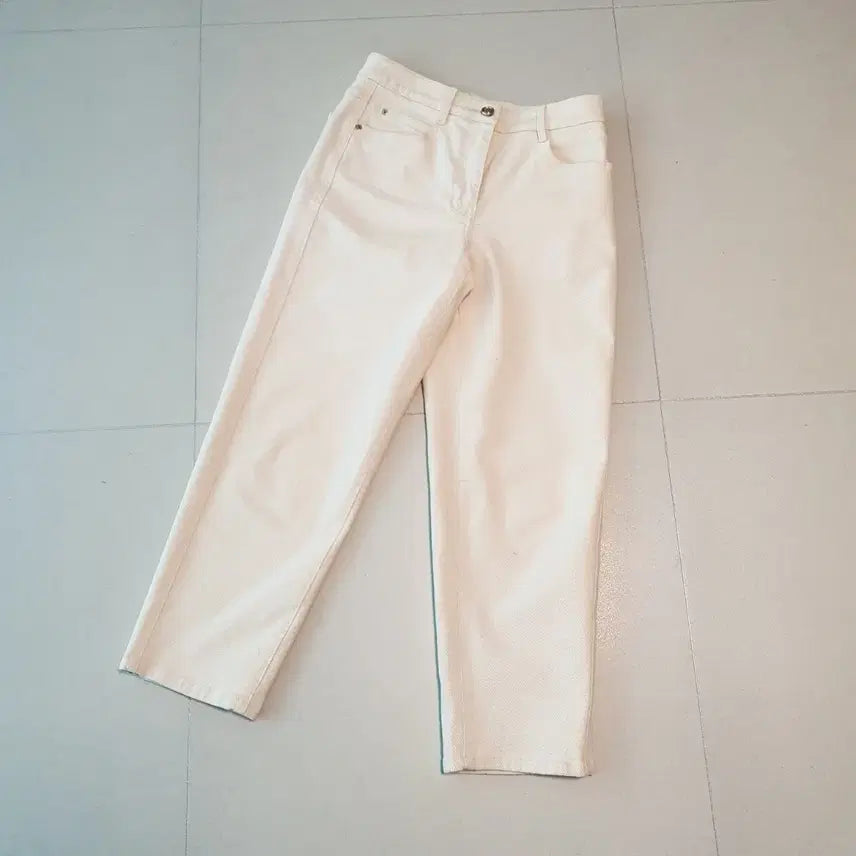 [BUNJANG] SJSJ White Denim Pants / sjsj 화이트 데님 팬츠 바지 64