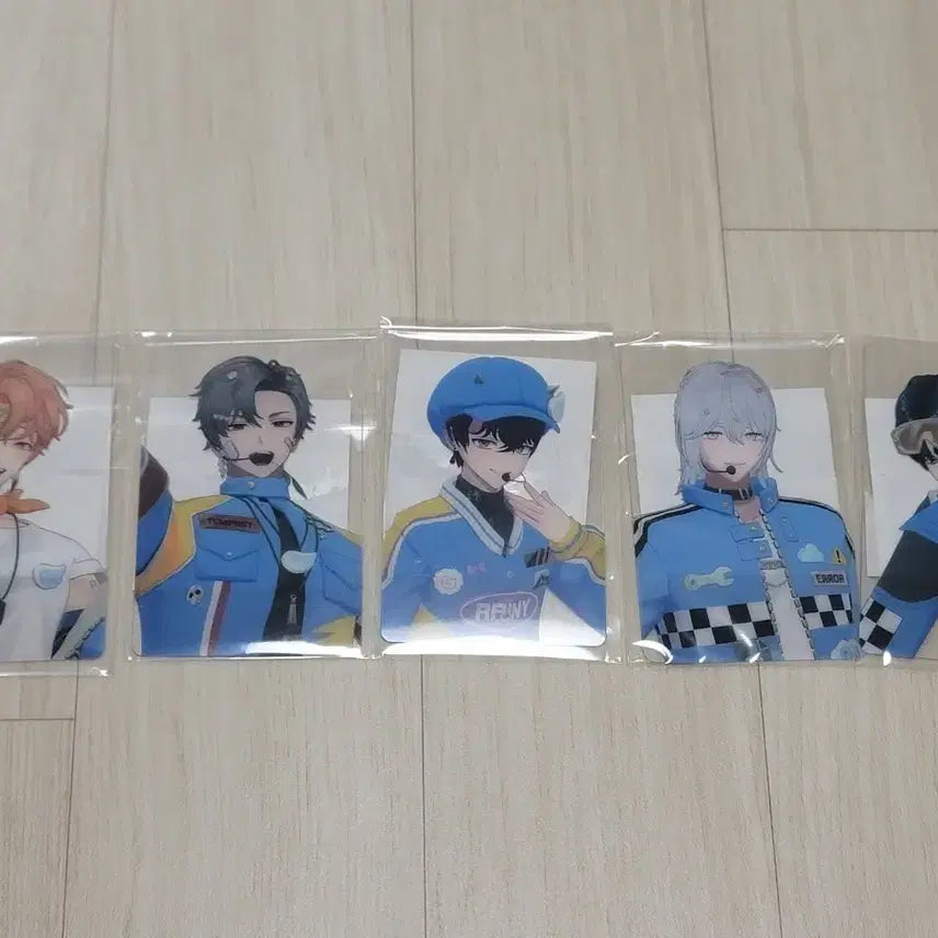 [BUNJANG] Scosism Flying Transparent Photocard Bundle Set / 스코시즘 플라잉 전멤버 투명포토카드 하자품 일괄