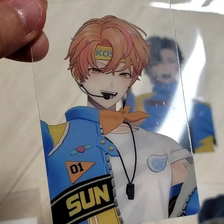 [BUNJANG] Scosism Flying Transparent Photocard Bundle Set / 스코시즘 플라잉 전멤버 투명포토카드 하자품 일괄