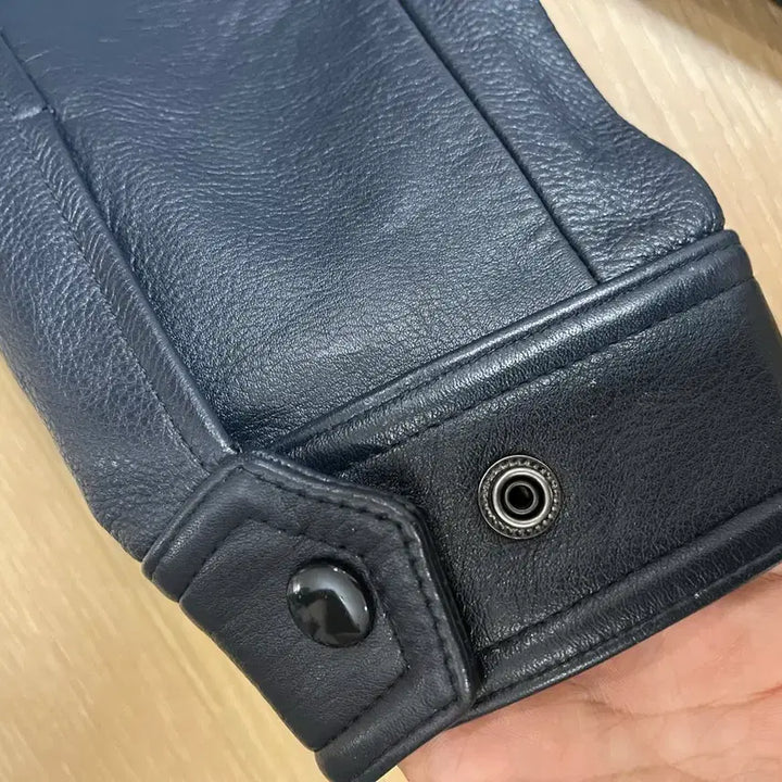 [BUNJANG] Supreme Champion Leather Coach Jacket Navy Small / 슈프림 챔피온 레더 코치 자켓 네이비 스몰