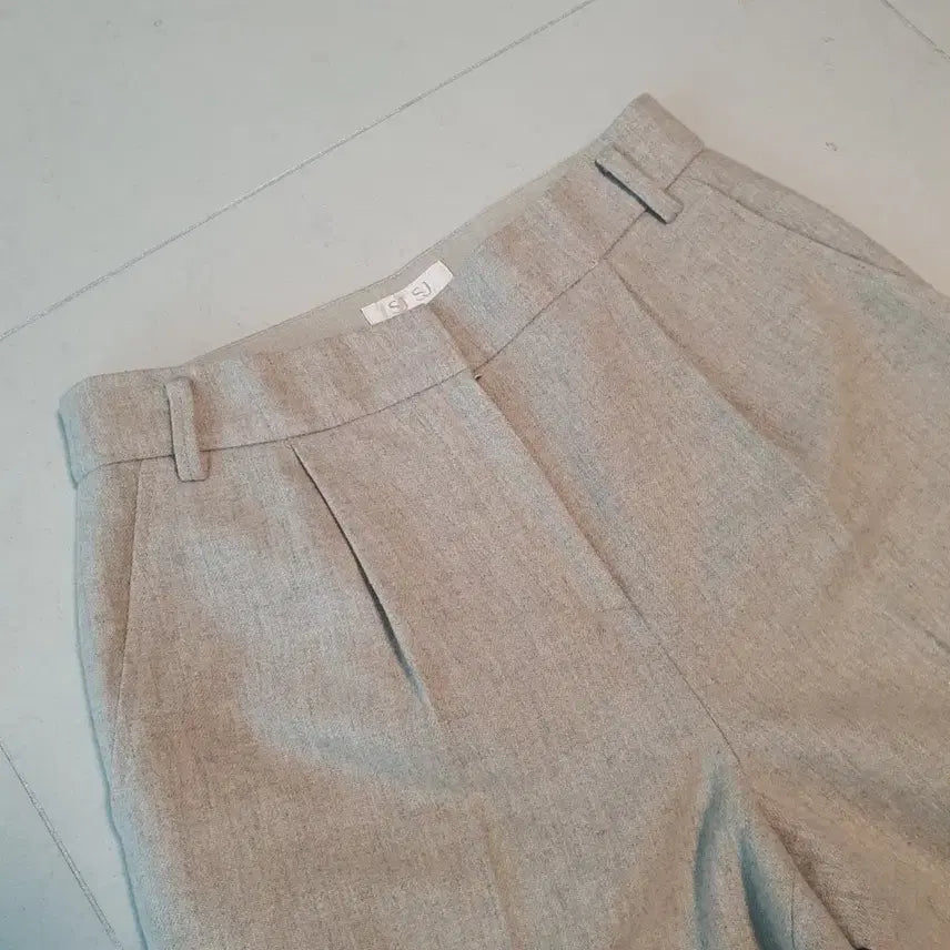[BUNJANG] SJSJ Wide Wool Slacks Pants / sjsj 와이드 울 슬랙스 바지 64