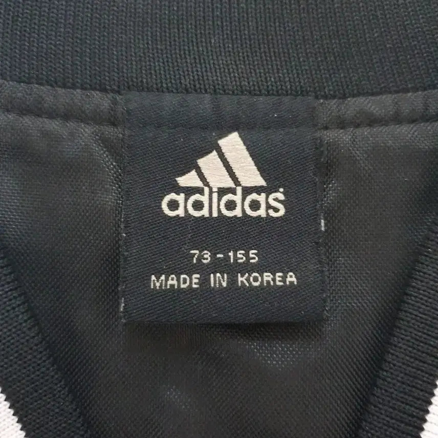 [BUNJANG] Adidas Black 3-Stripes Stadium Jacket / 아디다스 블랙 3선 스타디움 자켓