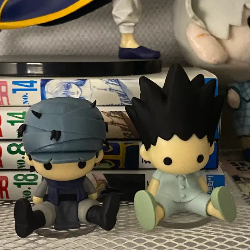 [BUNJANG] Hunter x Hunter Dento &amp; Gon Petit Dolla Figure / 헌터헌터 펜타돌 진&amp;곤 피규어