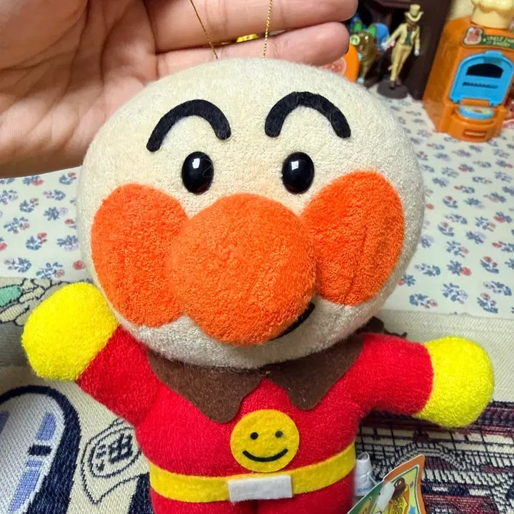 [BUNJANG] 1998 Anpanman Plush Doll / 1998년 고전 호빵맨 인형