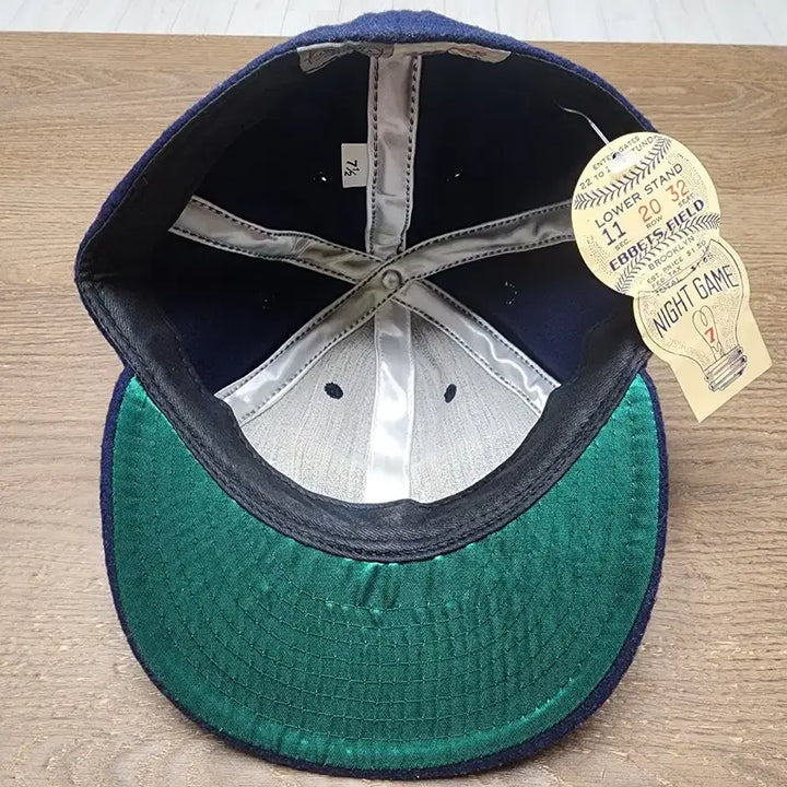 [BUNJANG] Ebbets Field Flannels NY Wool Baseball Cap / 이벳필드 USA라인 NY 울 볼캡