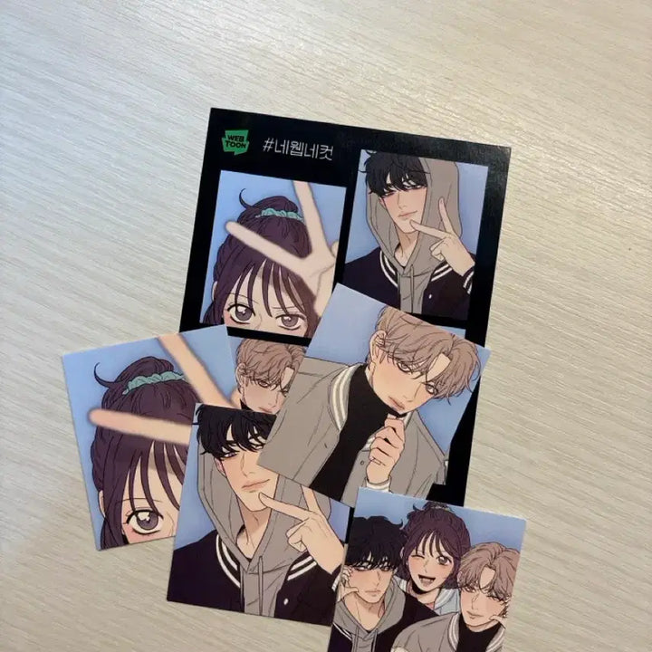 [BUNJANG] Operation Pure Heart Webtoon 4-Cut Photo / 작전명 순정 네웹네컷 만우절