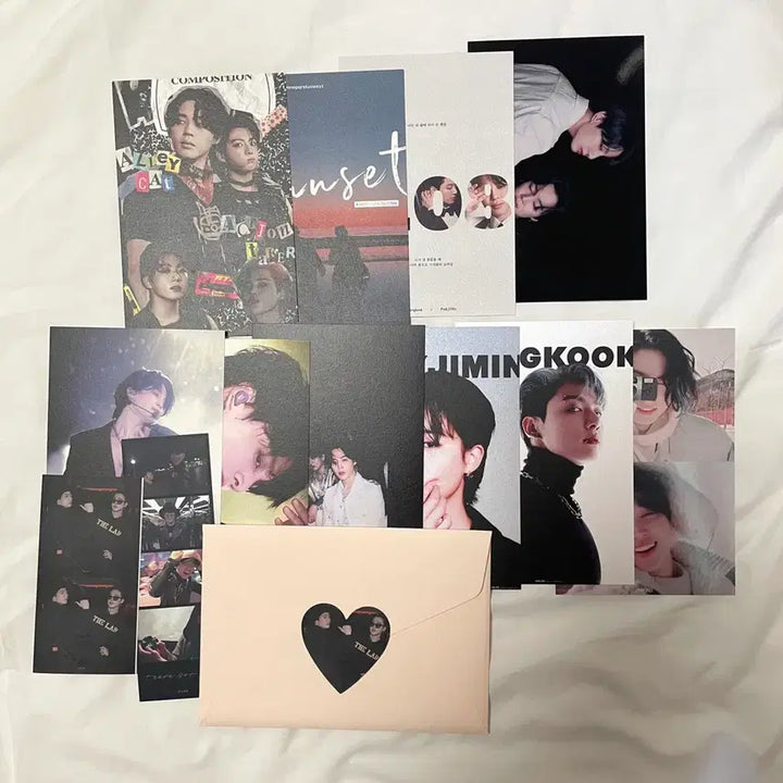 [SOLD OUT] 달토님 정국 + 지민 엽서 세트 국민 회지 소장본 방탄