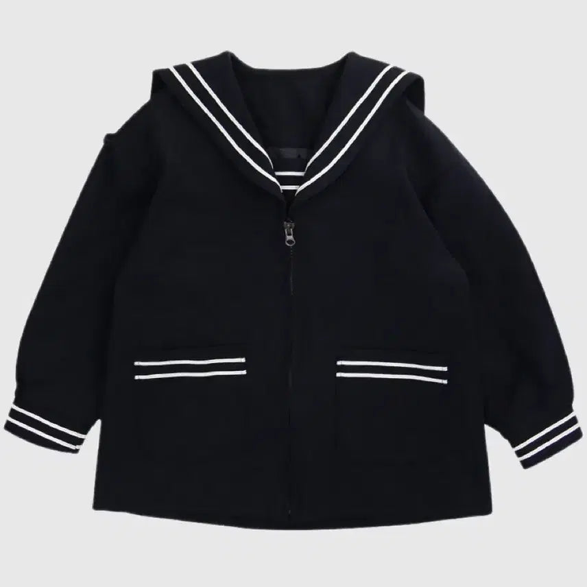 [BUNJANG] Freckle Sailor Navy Midi Jacket Mini Kids / freckle 프레클 세일러 네이비 미디 재킷 미니사이즈 키즈