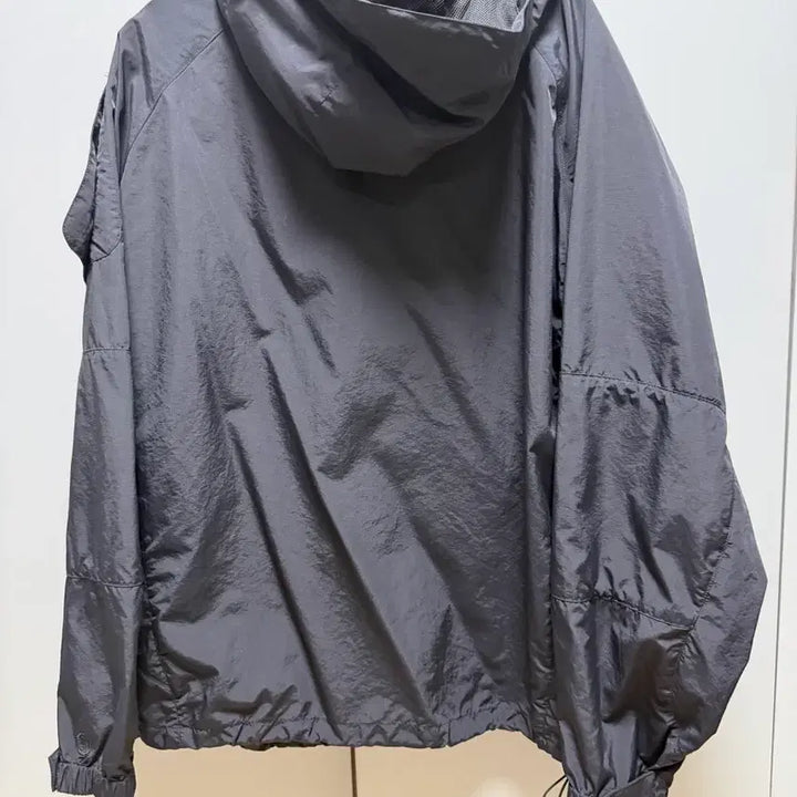 [BUNJANG] 아웃스탠딩 PCU HOOD JACKET_BLACK (M) / 아웃스탠딩 PCU HOOD JACKET_BLACK (M)