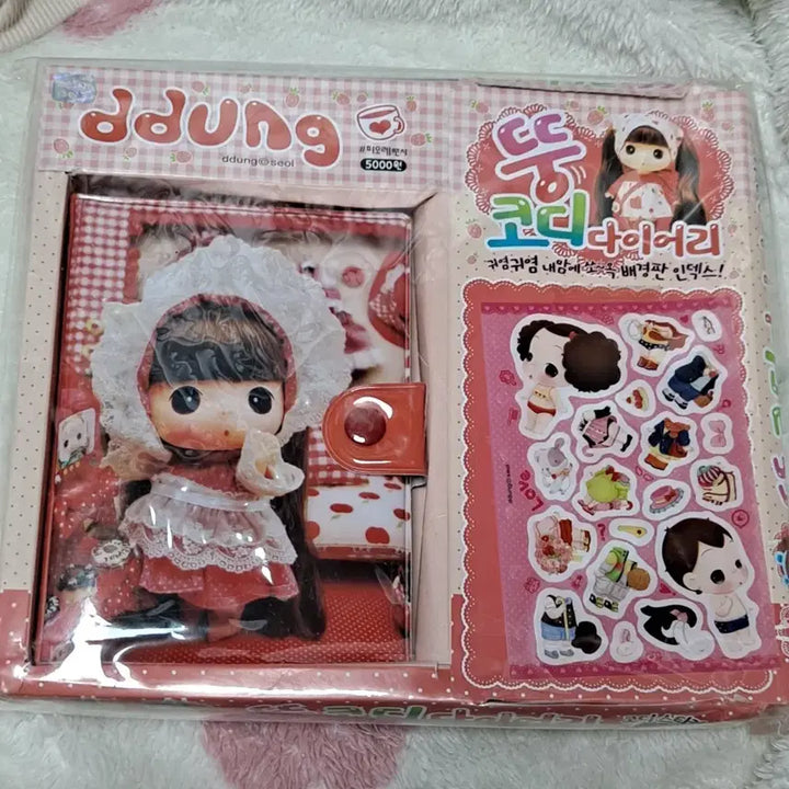 [BUNJANG] Ddung Coordinate Diary Set / 뚱 코디 다이어리세트