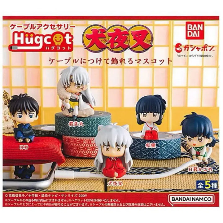 [BUNJANG] Inuyasha Hugcoat Figure Set / 이누야샤 Hugcot 허그코트 피규어 가챠