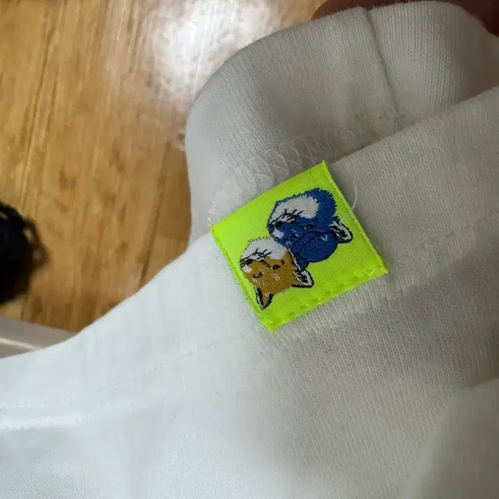 [SOLD OUT] [A2] 아더에러 메종키츠네 폭스헤드 반팔 화이트 19ss