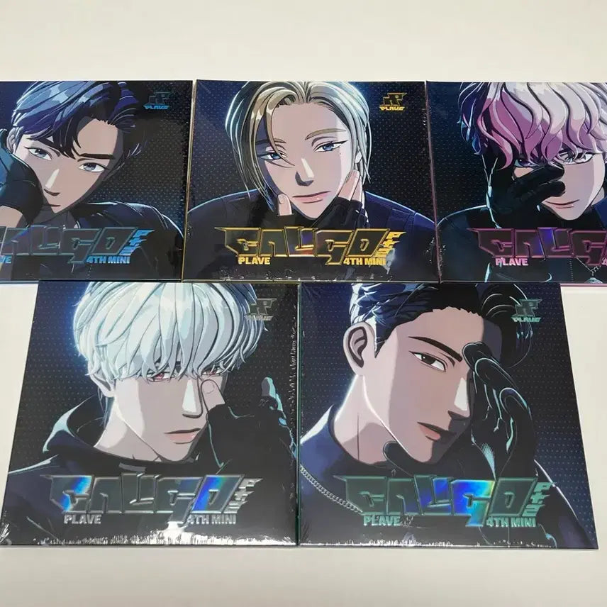 [SOLD OUT] 미개봉 플레이브 IDpass 앨범 5종세트