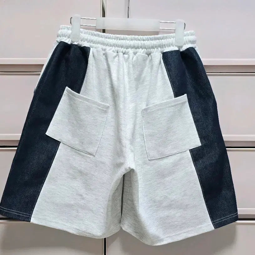 [BUNJANG] Unisex Navy Blue Shorts / 청배색 반바지 새상품