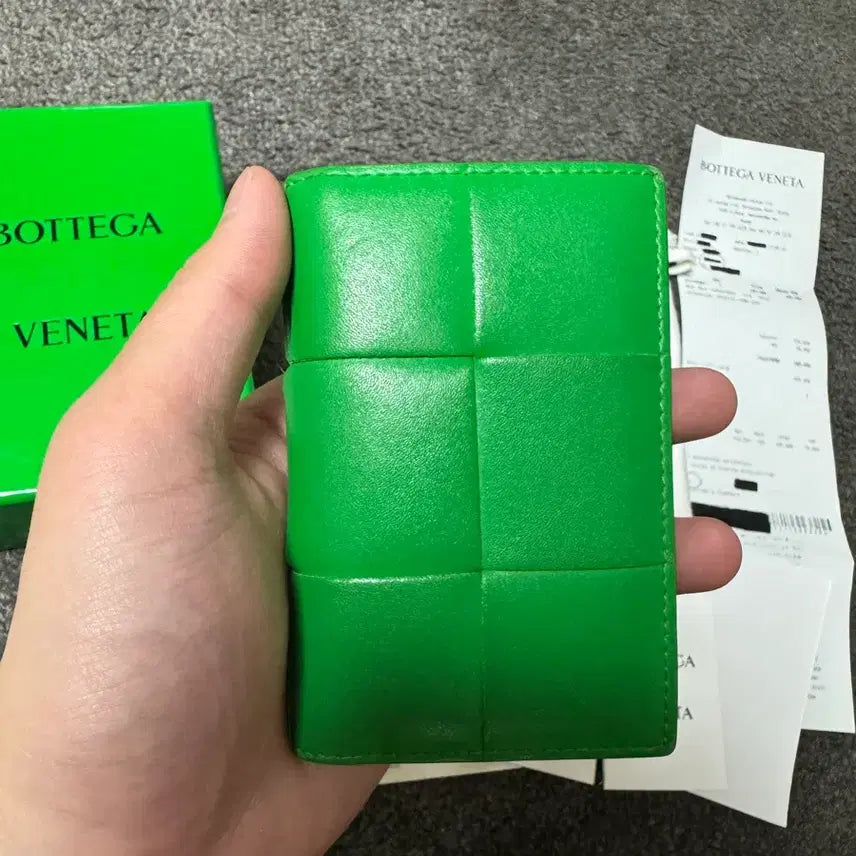 [BUNJANG] Bottega Veneta Cassette Flap Card Wallet / (백화점판/풀구성) 보테가베테나 카세트 플랩 카드지갑