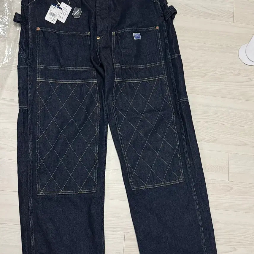 [SOLD OUT] 21일구매 3사이즈)캐피탈 럼버 팬츠 인디고