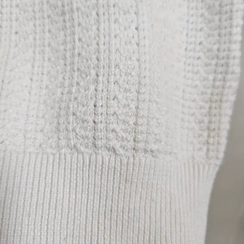 [BUNJANG] JJ JIGOTT Crop Knit Top / JJ지고트 크롭 반팔티 55