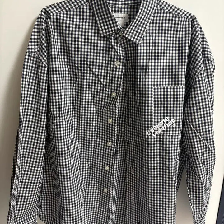 [BUNJANG] thisisneverthat Gingham Check Shirt / 디스이즈네버댓 깅엄체크 셔츠