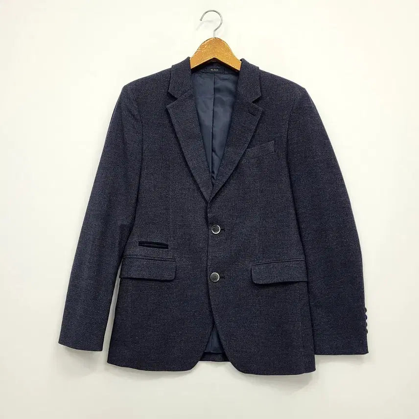 [BUNJANG] Ollez Navy Wool Blazer Jacket / 올젠 네이비 남성 블레이저 울자켓/95/앨리스/1067