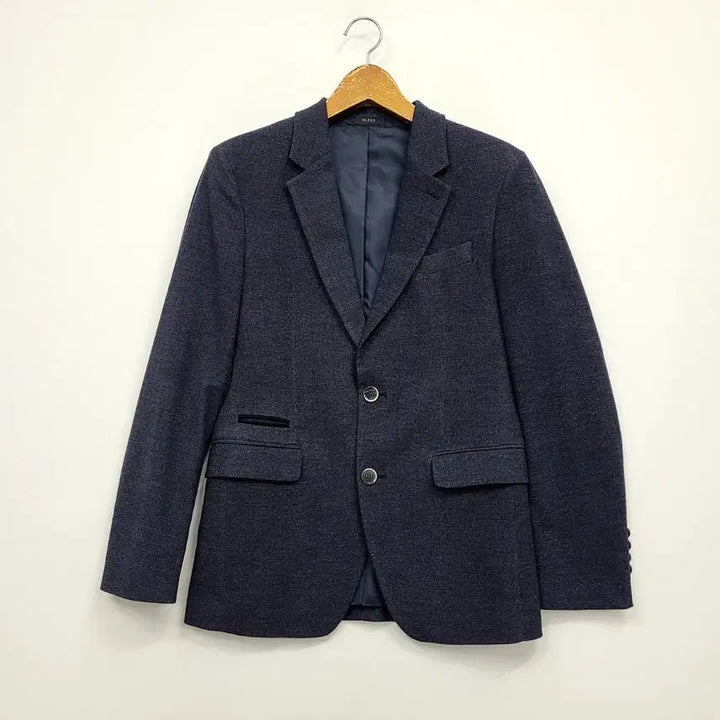 [BUNJANG] Ollez Navy Wool Blazer Jacket / 올젠 네이비 남성 블레이저 울자켓/95/앨리스/1067