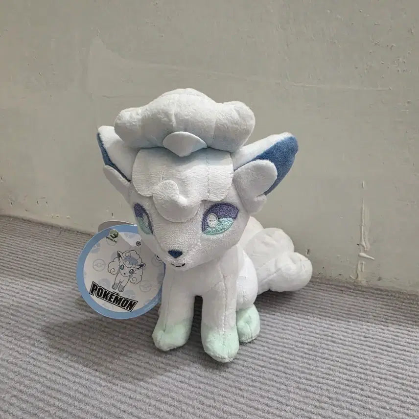[BUNJANG] Pokemon Alola Vulpix Keychain Plush 13cm / 포켓몬 알로라 식스테일 키링 인형 13cm