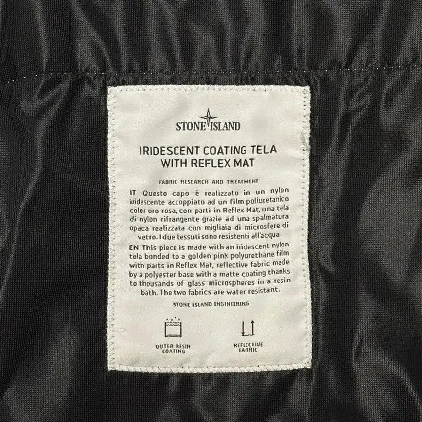[BUNJANG] Stone Island Tela Reflective Jacket Size M / 스톤아일랜드 텔라 리플렉티브 자켓 M(100) 국내판