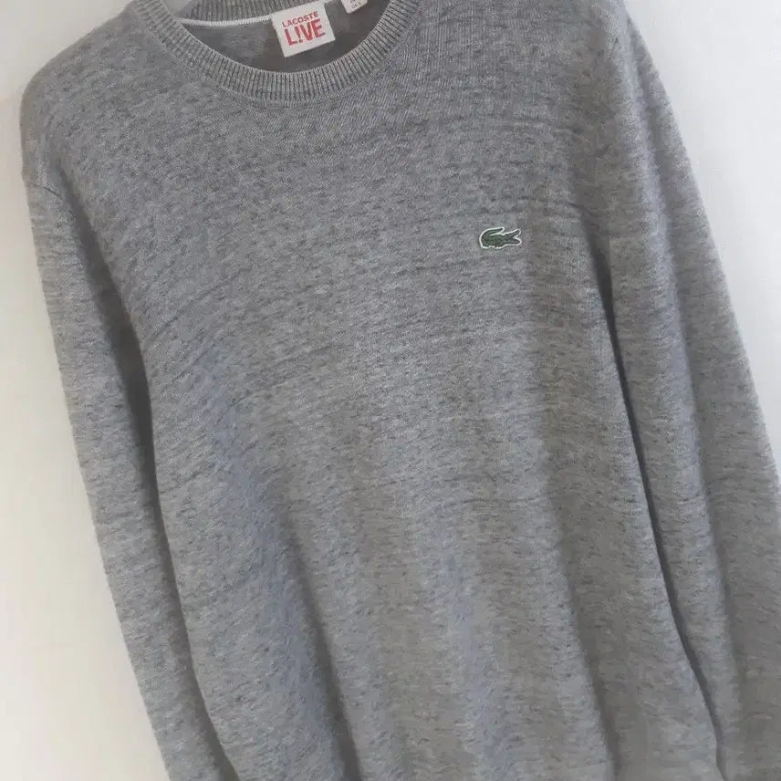 [BUNJANG] 라코스테(LACOSTE) 라이브 남성 라운드니트 / 라코스테(LACOSTE) 라이브 남성 라운드니트