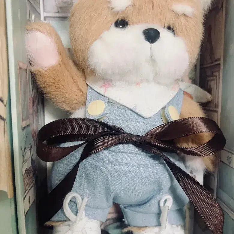 [BUNJANG] Teddy Tales Doggie Squad Shiba Inu Leo Doll XS / 테디테일즈 도기스쿼드 xs 사이즈 시바견레오